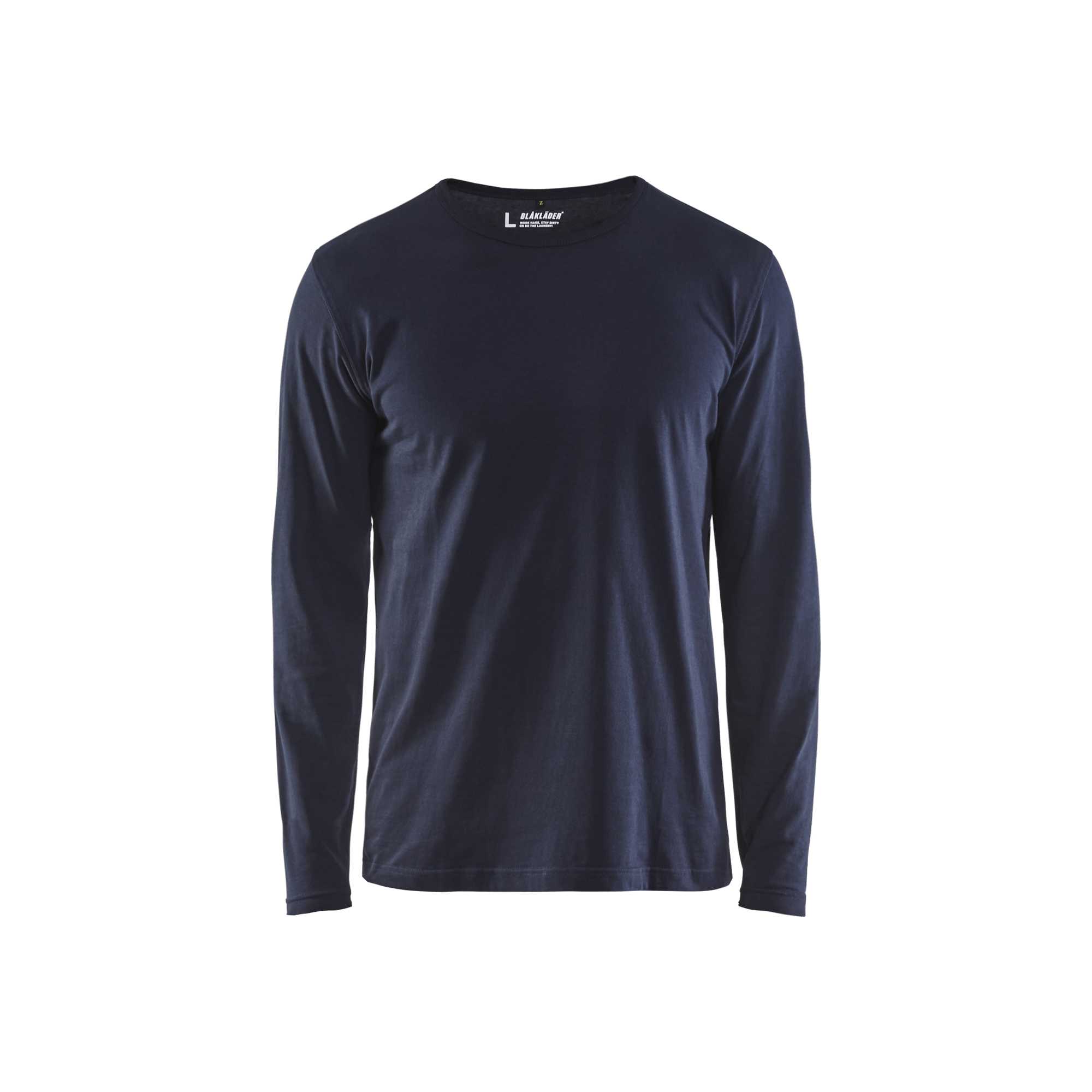 BLAKLADER 35001042 T SHIRT LONG SLEEVED Long Sleeve Work T-Shirt MEN - 100% Cotton